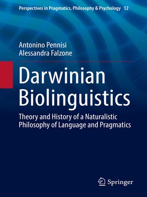 cover image of Darwinian Biolinguistics